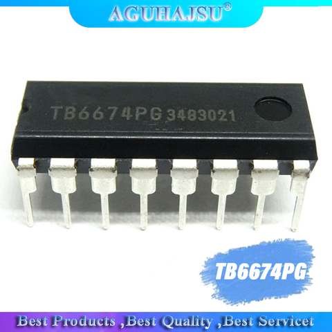 5PCS TB6674PG DIP-16 TB6674 DIP 6674PG DIP16 Motor driver chip IC manifold ► Photo 1/1