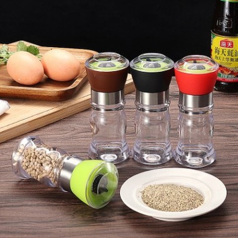 Handy Manual Mill Pepper And Salt Grinder Seasoning Peper Spice Grain Mills Porcelain Grinding Core Mill Kitchen Tools ► Photo 1/6