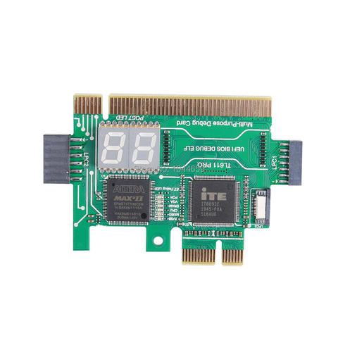 Motherboard PCI/PCIE/Mini PCIE/LPC PC Analyzer Diagnostic Card for Universal Laptop Desktop Test Post Debug Card ► Photo 1/1