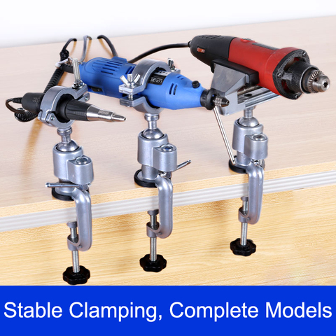 Multifunctional Table Vise Bench Clamp Bracket 360° Clamp Table Electric Grinder Holder Drill Dremel Fixed Shelf For Rotary Tool ► Photo 1/6