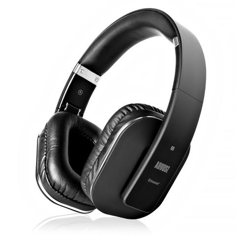 August EP650 Bluetooth Wireless Headphones with Mic/Multipoint/NFC Over Ear Bluetooth 4.2 Stereo Music aptX Headset for TV,Phone ► Photo 1/6