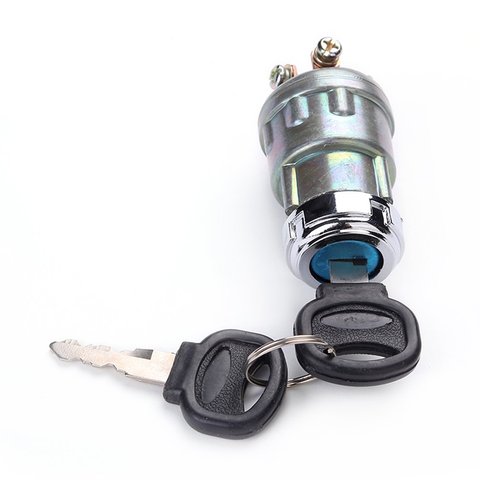 Ignition Starter switch Car Boat 12V 4 Position Ignition Starter Switch with 2 Keys for Petrol Engine Farm Machines Harvesters ► Photo 1/6
