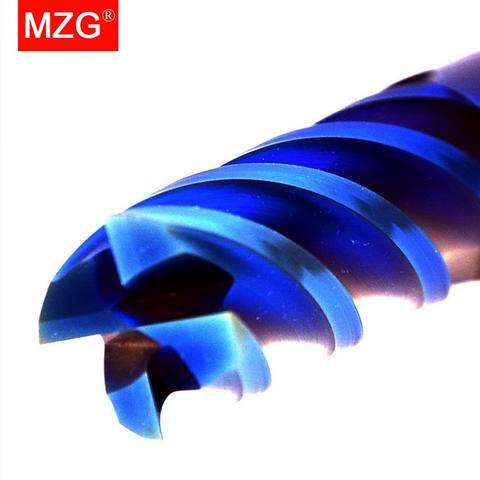 MZG Cutting HRC65 4 Flute 4mm 5mm 6mm 8mm 12mm Alloy Carbide Milling Tungsten Steel Milling Cutter End Mill ► Photo 1/6