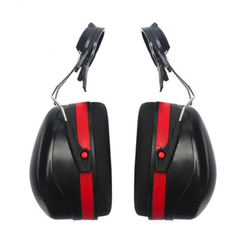 Hanging Safety Hat Type Earmuffs Ear Protector Adjustable Noise-proof Earmuff Headphones Rotatable Ear Muff Ear Plugs For Worker ► Photo 1/6