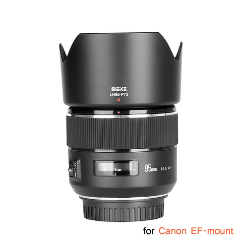 Meike MK 85mm F/1.8 AutoFocus Medium Telephoto Full Frame DSLR Lens for Canon EF-mount SLR Cameras 600D 450D 750D 1300D ► Photo 1/6