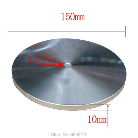 6 inch / 8 inch Aluminum Polishing Disc 150MM/200MM Flat Abrasive Wheel for Gemstone Grinding Machine Gem Faceting Machine ► Photo 1/4