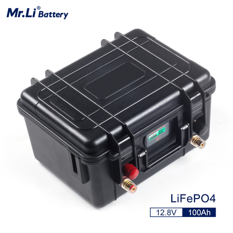 Mr.Li 100Ah lifepo4 Lithium 100ah Battery Pack 100Ah Solar battery 3.2v 105ah 12v 100Ah battery pack replace 100Ah lead acid ► Photo 1/6