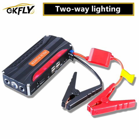 Multi-Function Mini Portable Emergency Battery Charger Car Jump Starter High Capacity Booster Power Bank Starting Device Cables ► Photo 1/6