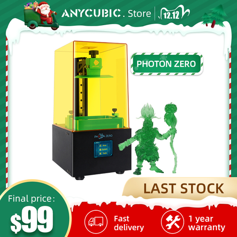 Buy Online Anycubic Photon Zero Newest 3d Printer Quick Slice Big Print Volume Sla Lcd 3d Printer Upgraded Uv Module Impresora 3d Alitools