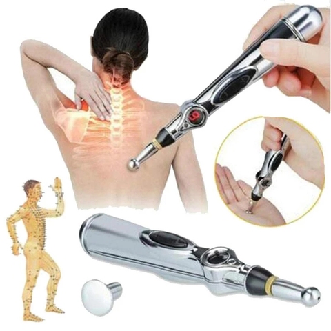 Electric Acupuncture Magnet Therapy Heal Massage Pen Meridian Energy Pen Worthy Pain Relief Therapy Pen Safe Acupuntura ► Photo 1/6