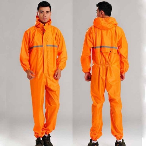 Motorcycle Raincoat Motorbike Conjoined Rain coat Motocross Overalls Men Women Fission Rain Suits Clothing ► Photo 1/6