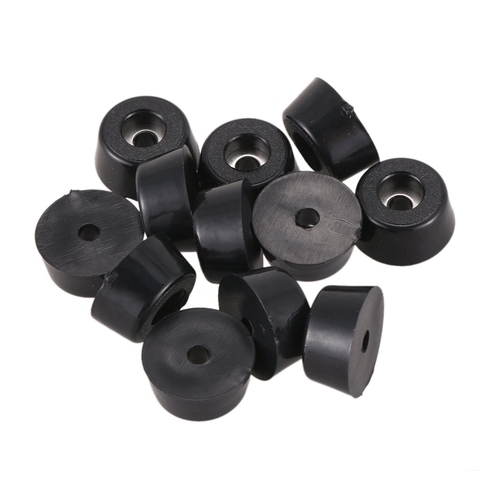 Hot Sale Furniture Non-slip Tapered Rubber Feet Washer 22mm x 10mm 12 Pcs ► Photo 1/6