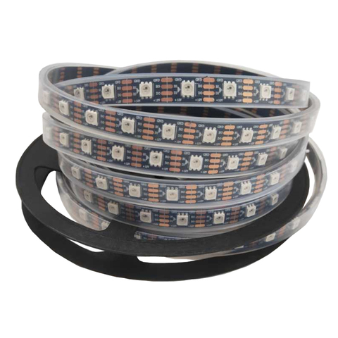 WS2815 DC12V (WS2812B/WS2813) RGB LED Pixels Strip Light Tape Individually Addressable LED Dual-Signal 1m/5m 30/60/144 Pixels/m ► Photo 1/4