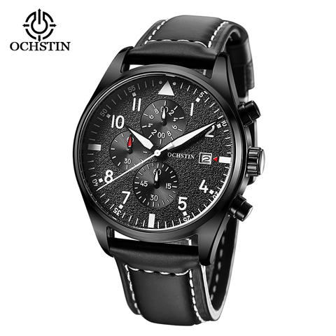 OCHSTIN 2022 Top Luxury Brand Men Watches Fashion Chronograph Waterproof Quartz Analog Wristwatch Male Clock Relogio Masculino ► Photo 1/6