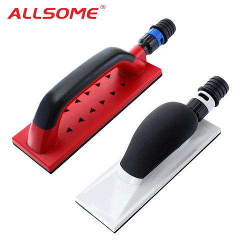 ALLSOME Sanding Block Hand Dust Extraction Sanding Grinding Sponge Block Dust Free Dust Free Block Abrasive Tools HT2809-2810 ► Photo 1/6