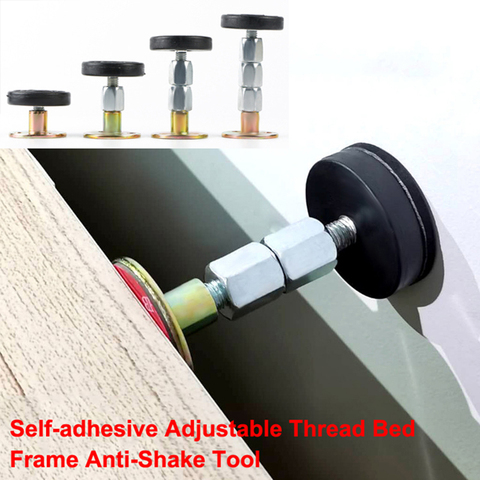 1pcs Self-adhesive Adjustable Thread Bed Frame Anti-Shake Tool Fixed Bed anti-squeaking Telescopic Support Hardware Fasteners ► Photo 1/6
