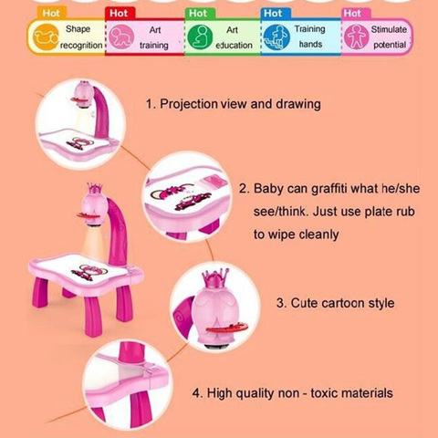 Projector Drawings Children, Trace Draw Projector Toy