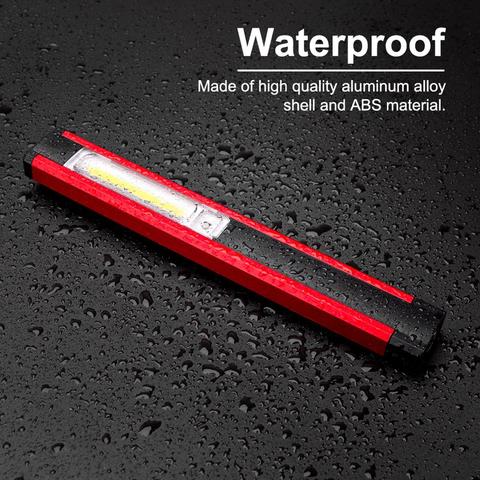 SANYI 5 Modes Working Light Waterproof COB LED Flashlight Torch Built-in Charging Battery Magnetic Lantern for Camping/Climbing ► Photo 1/6