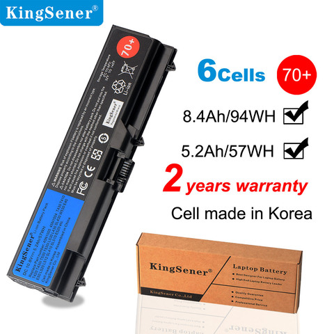 KingSener 10.8V 5200mAh Laptop Battery For Lenovo ThinkPad T430 T430I L430 T530 T530I L530 W530 45N1005 45N1004 45N1001 45N1000 ► Photo 1/6