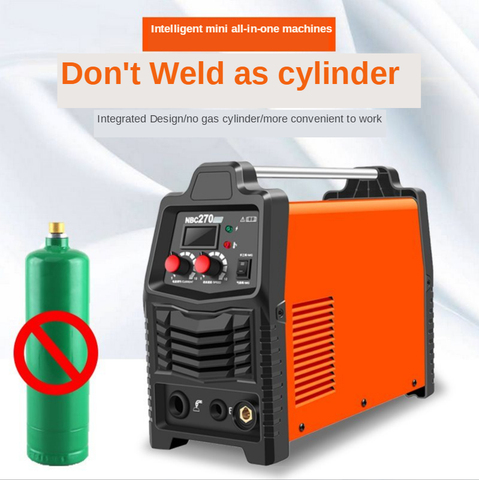 NBC-270 Carbon Dioxide Gas Shielded Welding Machine Semi-automatic Device All-in-one Small Two Welding Machine 220V Household Ai ► Photo 1/3