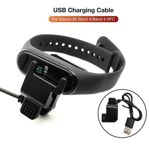 Sport Watch Charger USB Charging Dock Cable Replacement Cord Charger For Xiaomi Mi Band 4 NFC Smart Bracelet Charger Adapter ► Photo 1/6