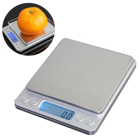 High Precision 0.1g Electronic LED Display Jewelry Kitchen Baking Weighing Scale Home Supplies ► Photo 1/6