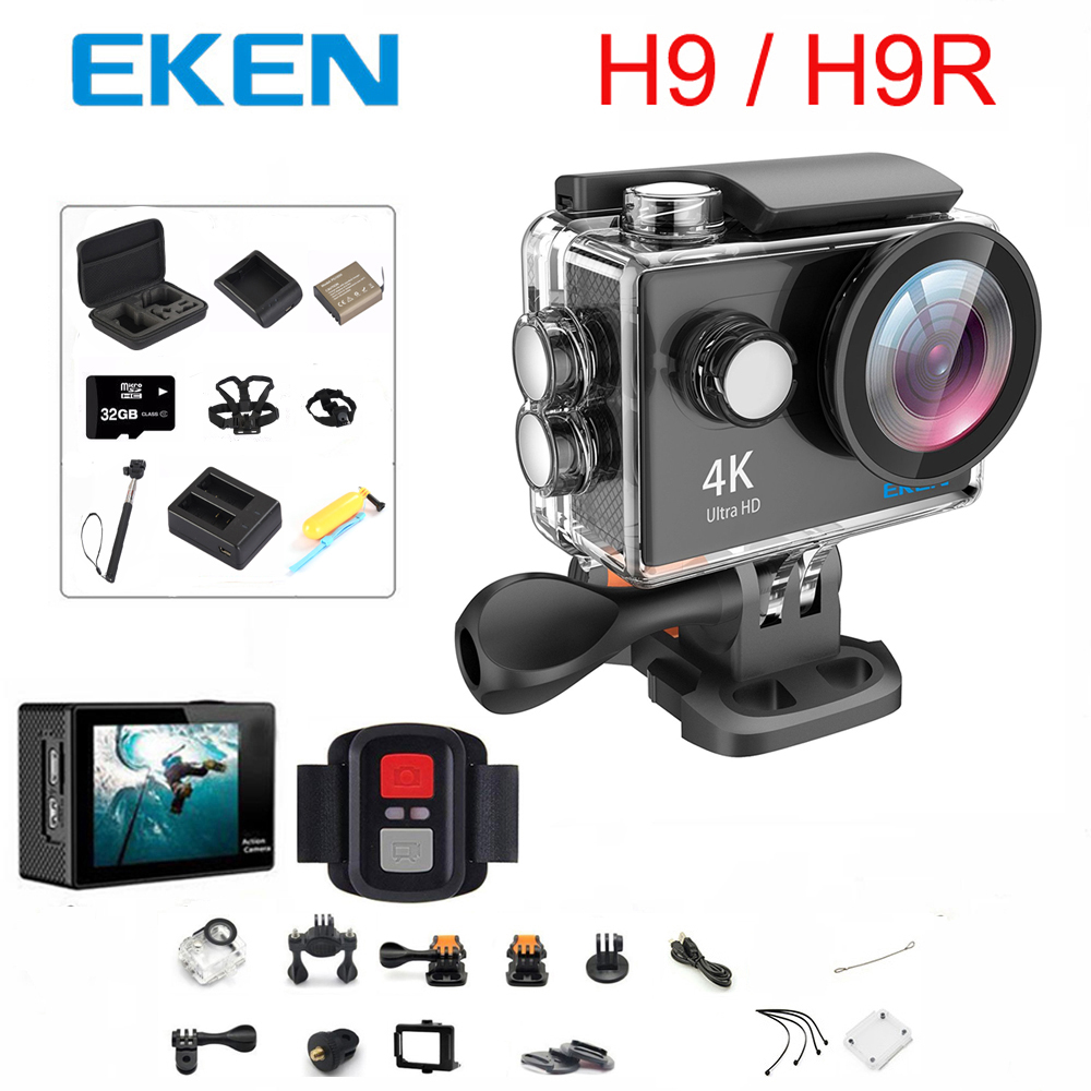 2.0 170 Grad Kamera Ultra HD 4K WiFi Kamera Unterwasser Wasserdichte Outdoor Cam Onepeak H9 Action Kamera Sport Kamera