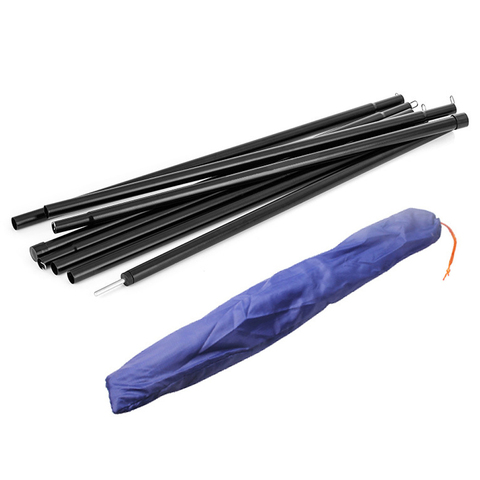 Tent Rods Outdoor Camping Tent Equipment Canopy Tarp Poles Canopy Support Rods Iron Canopy Awning Frame Camping Tent Accessories ► Photo 1/6