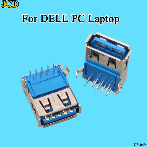 JCD 1pcs/lot USB 3.0 3 USB Jack connector Port Socket Buchse einbaubuchse for DELL PC Laptop 9pin ► Photo 1/6