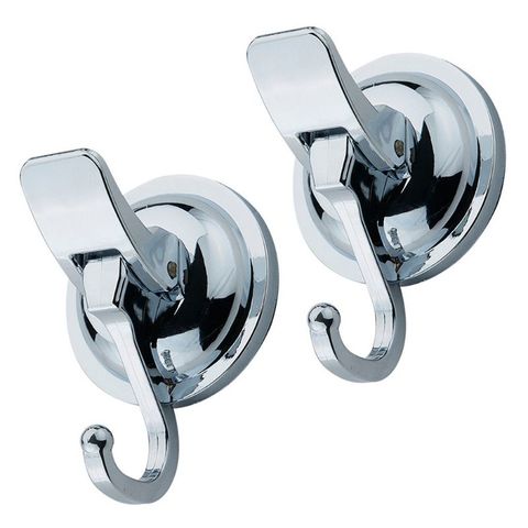 2PCS Wall Hanger Hooks Heavy Duty Vacuum Suction Cup Hooks for Home Bathroom Towel Hook ► Photo 1/6