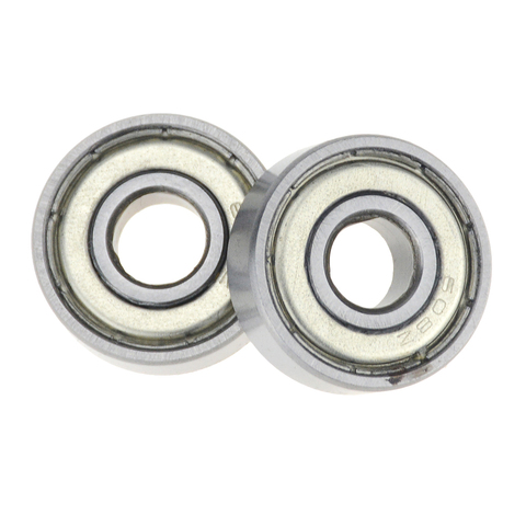 10pcs/lot Double Shielded Miniature carbon Steel Single Row 608ZZ Deep Groove Ball Bearing 8*22*7mm 8x22x7MM 604ZZ605ZZ606ZZ ► Photo 1/6