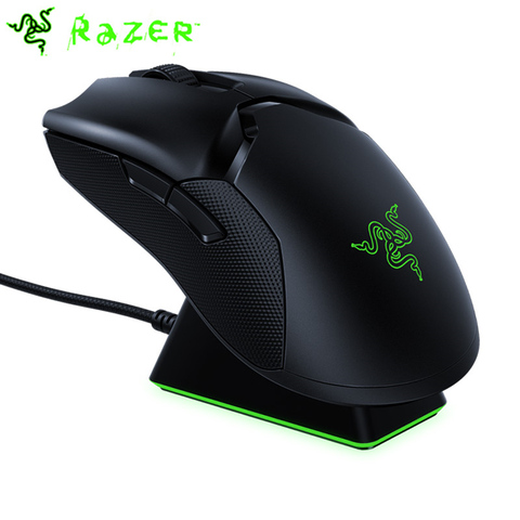 Razer Wireless Viper Ultimate Hyperspeed RGB Lightest  Gaming Mouse Optical Sensor 20000DPI 8 Programmable Button for Computer ► Photo 1/4