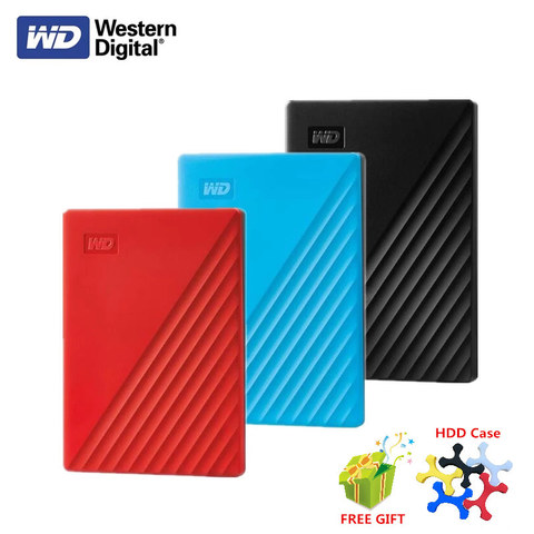 Original Western Digital WD My Passport 1TB 2TB 4TB External Hard Drive USB 3.0 password protection HDD Portable Mobile Hard Dis ► Photo 1/6