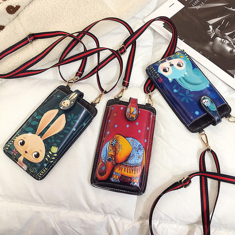 Fashion Women Crossbody Cell Phone Shoulder Bag Daily Use Card Holder Mini Summer Shoulder Bag For Women Wallet Bolsa Feminina ► Photo 1/6