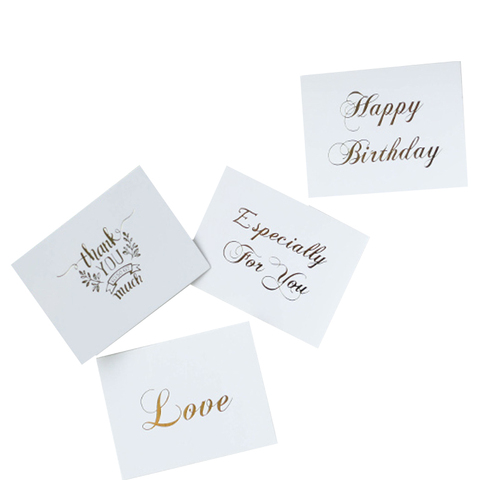 40pcs Lot Mini Thank You Card Gold Simple Design Scrapbooking Party Invitation Greeting Card Birthday Gift Message Cards Price History Review Aliexpress Seller Cbtstationery Official Store Alitools Io