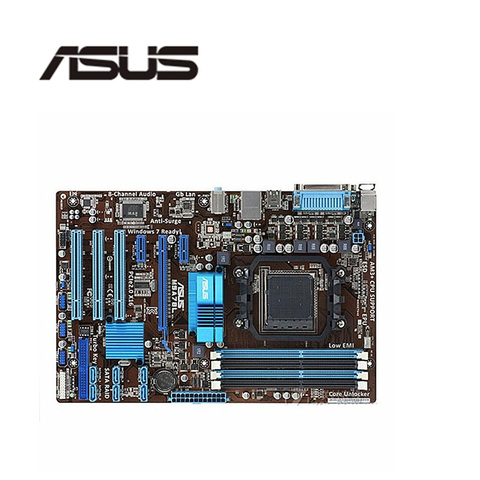 For ASUS M5A78L Motherboard Socket AM3+ DDR3 For AMD 760G M5A97 970M FX Original Desktop Mainboard M5A78  Used Mainboard ► Photo 1/1