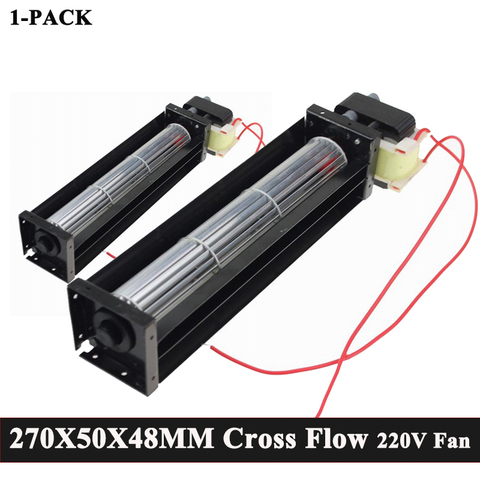 1 Peice High Airflow Crossflow Ventilation 12W 0.1A AC 220V 270X50X48MM Cross Flow Fan ► Photo 1/6