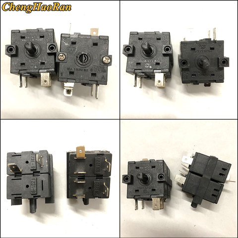 ChengHaoRan 1pcs XK2 FZ31-9 Selector Switch Cycle Gear Double-Layer 6pin 8pin 4/6/7 Position Gear Rotary Switch 16A 15A 250VAC ► Photo 1/6