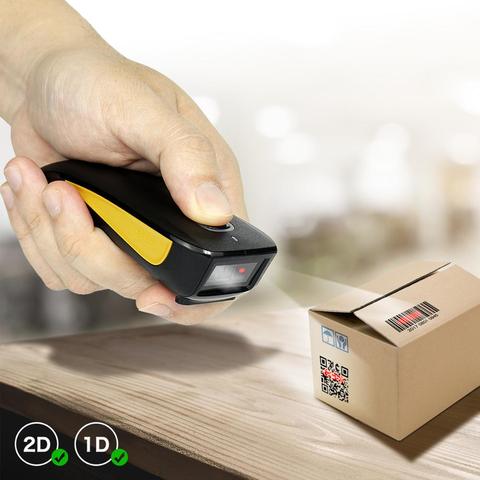 NETUM C750 Bluetooth Wireless 2D Barcode Scanner Pocket QR Bar code Reader PDF417 for Tobacco Garment mobile payment Industry ► Photo 1/6