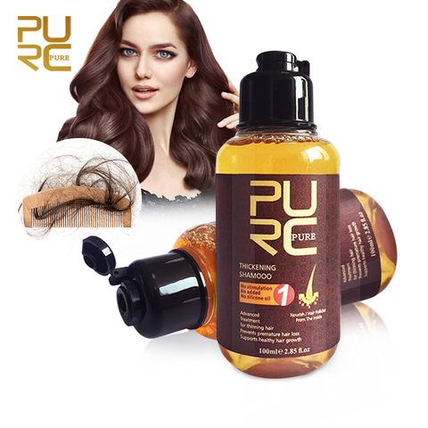 PURC Herbal Ginseng Hair Care Essence Treatment For Hair Loss Help Hair Regrowth Serum Repair Hair Root Thicken Shampoo ► Photo 1/6