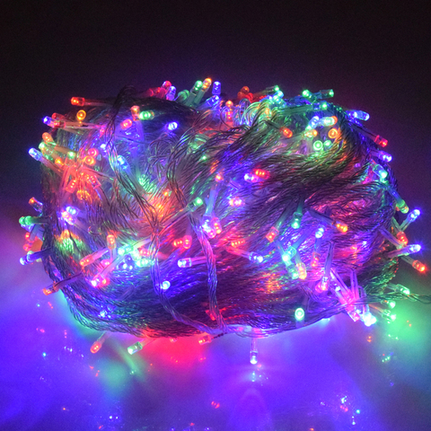 holiday Led christmas lights outdoor 100M 50M 30M 20M 10M led string lights decoration for party holiday wedding Garland ► Photo 1/6