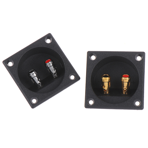 1pc Speaker Terminal Cup Round Spring Cup Subwoofer Plug Car Stereo Terminal Connector Subwoofers Boxes ► Photo 1/6