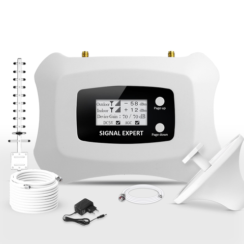 Atnj Signal Expert Dcs 1800mhz Smart Mobile Signal Booster transmitter and receiver 433mhz ► Photo 1/6