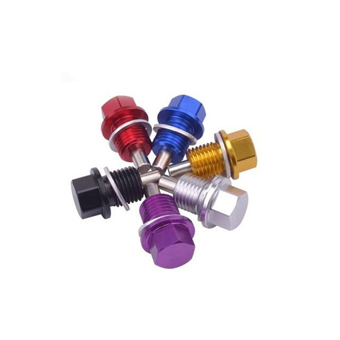 free shipping Racing M14*1.5, M18*1.5 Magnetic Dress Up Oil Drain Plug and High Quailty Magnetic Engine Oil Sump Nut ► Photo 1/6