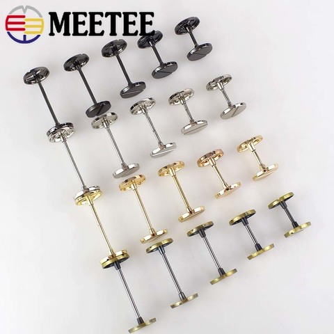 4pcs Meetee 20/26/36/40/48mm Metal Wheel Buckle Strap Belt DIY Luggage Bag Part Hardware Accessories With Screws Buckles H6-1 ► Photo 1/6