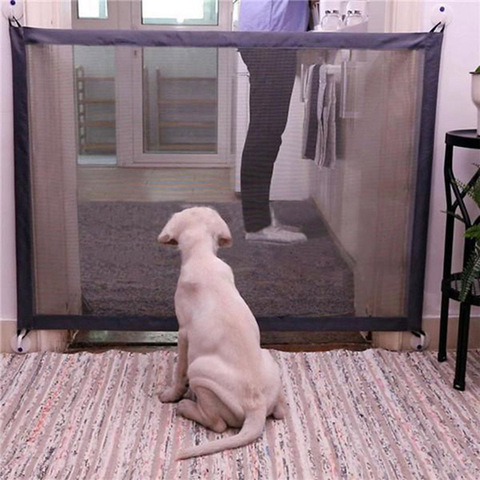 2022 Gate Dog Pet Fences Portable Folding Safe Guard Indoor and Outdoor Protection Safety Gate For Dogs Cat Pet ► Photo 1/6