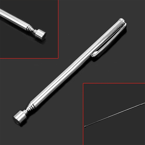 Mini Portable Telescopic Magnet Pen Hand Tool Capacity Pickup Rod Stick Nut Bolt