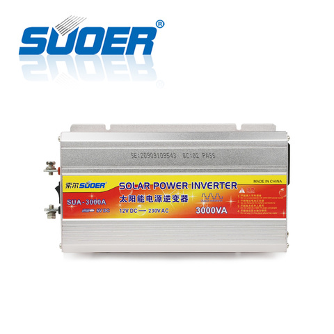 Suoer【 Modified Sine Wave Inverter 】3000VA 12V 220V modified sine inverter off grid Inverter(SUA-3000A) ► Photo 1/6