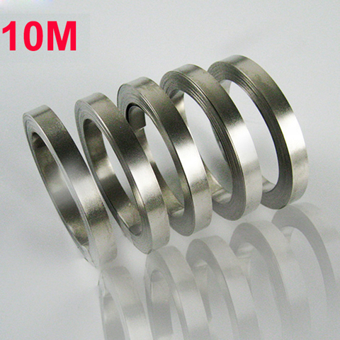 1 Roll 10m 18650 Li-ion Battery Nickel Sheet Plate Nickel Plated Steel Belt Strip Connector for battery packs ► Photo 1/4