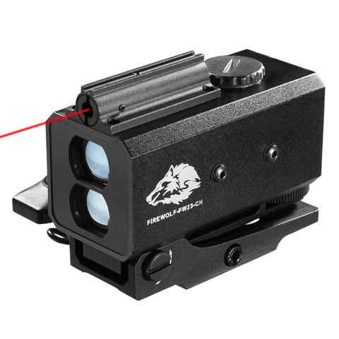 Mini Laser Infrared Riflescope Rangefinder for Hunting Shooting Distance Angle Speed Measurer Tactical Riflescope Mounted ► Photo 1/6